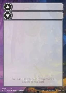 Double Faced Helper Card - common from Lorwyn Eclipsed