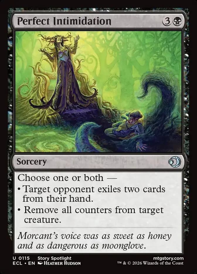 Perfect Intimidation - uncommon from Lorwyn Eclipsed