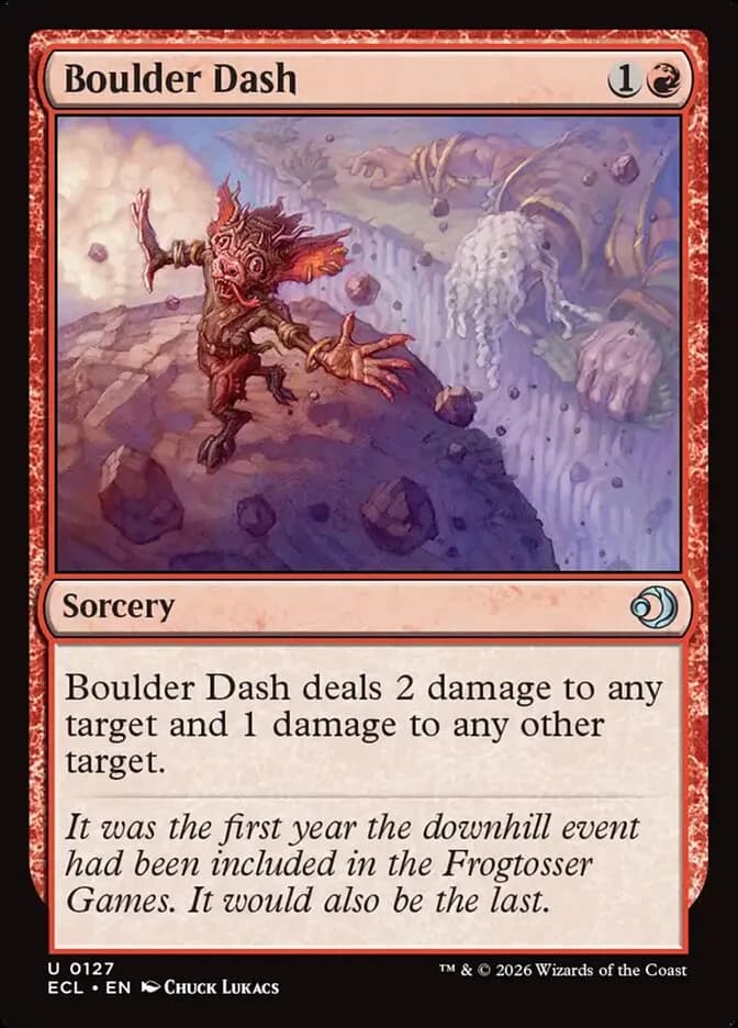 Boulder Dash - uncommon from Lorwyn Eclipsed