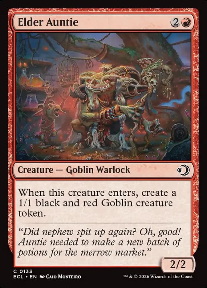 Elder Auntie - common from Lorwyn Eclipsed
