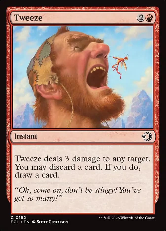 Tweeze - common from Lorwyn Eclipsed