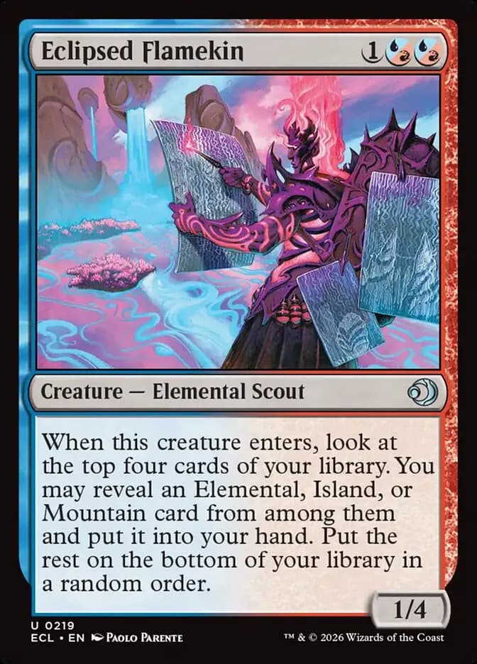 Eclipsed Flamekin - uncommon from Lorwyn Eclipsed