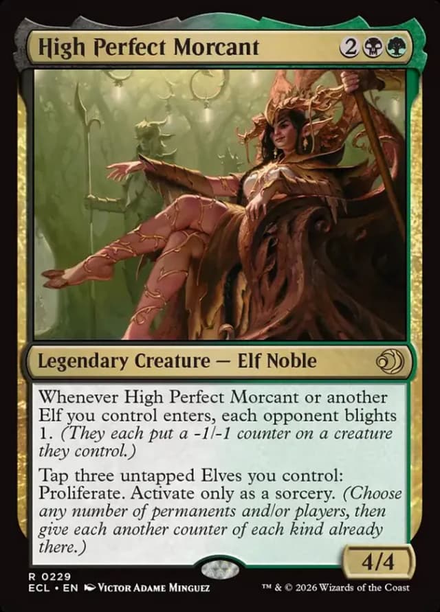 High Perfect Morcant - rare from Lorwyn Eclipsed
