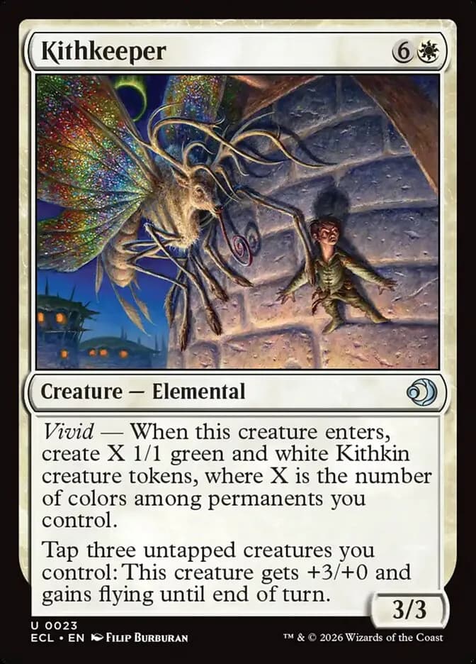 Kithkeeper - uncommon from Lorwyn Eclipsed