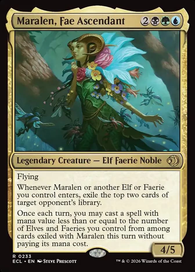 Maralen, Fae Ascendant - rare from Lorwyn Eclipsed