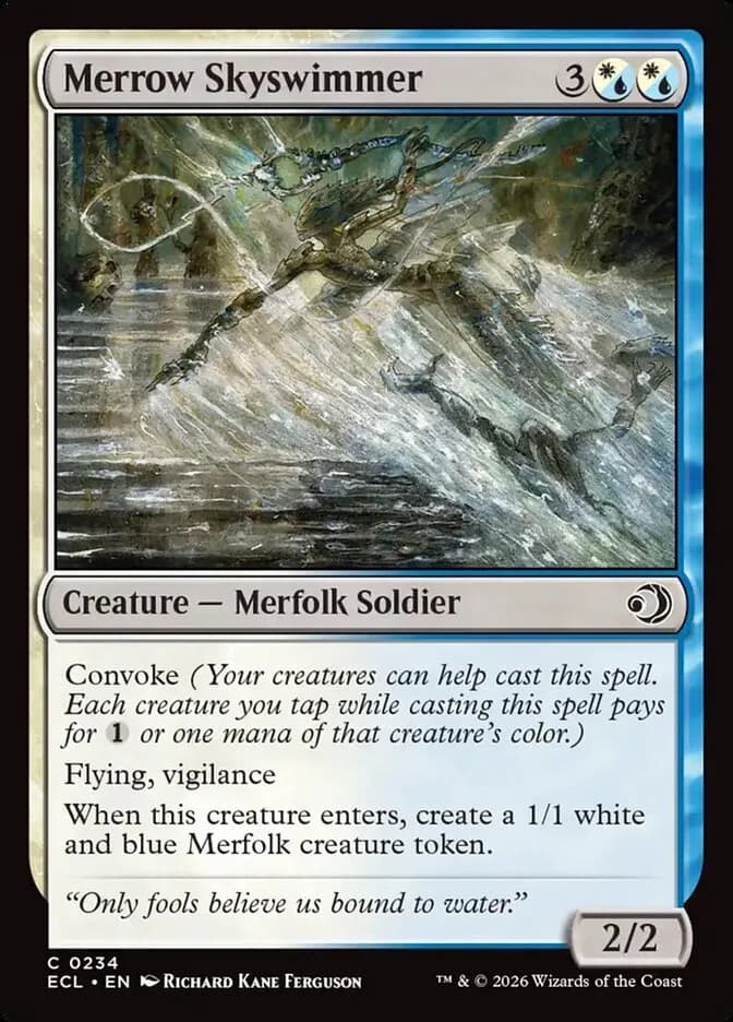Merrow Skyswimmer - common from Lorwyn Eclipsed