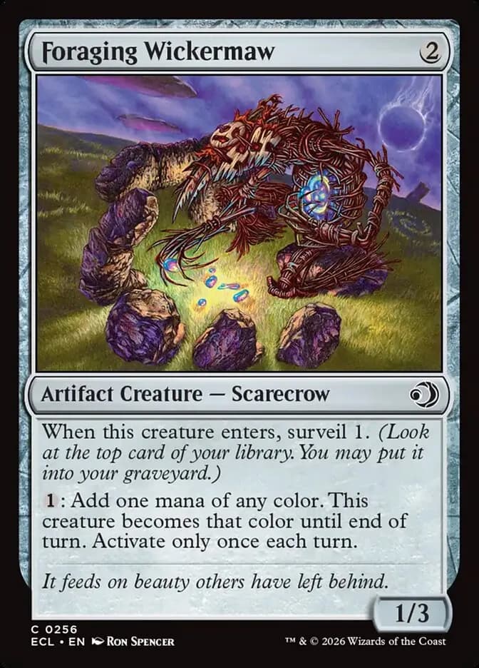 Foraging Wickermaw - common from Lorwyn Eclipsed