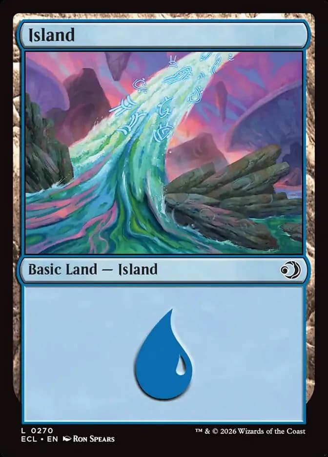 Island - common from Lorwyn Eclipsed