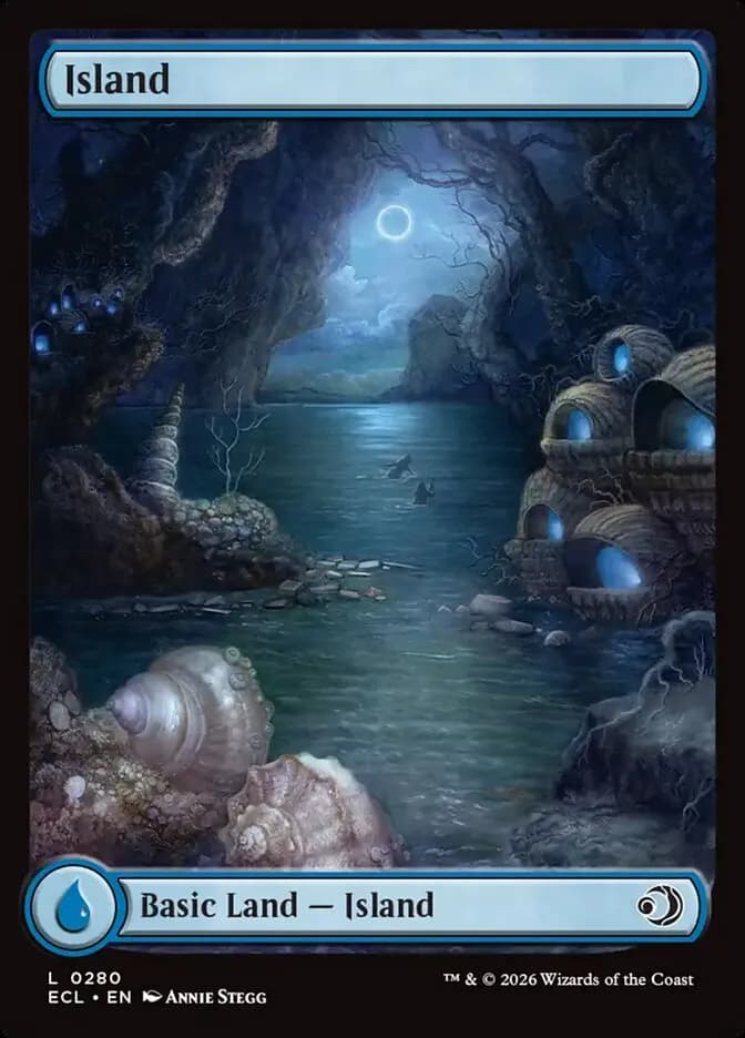 Island - common from Lorwyn Eclipsed