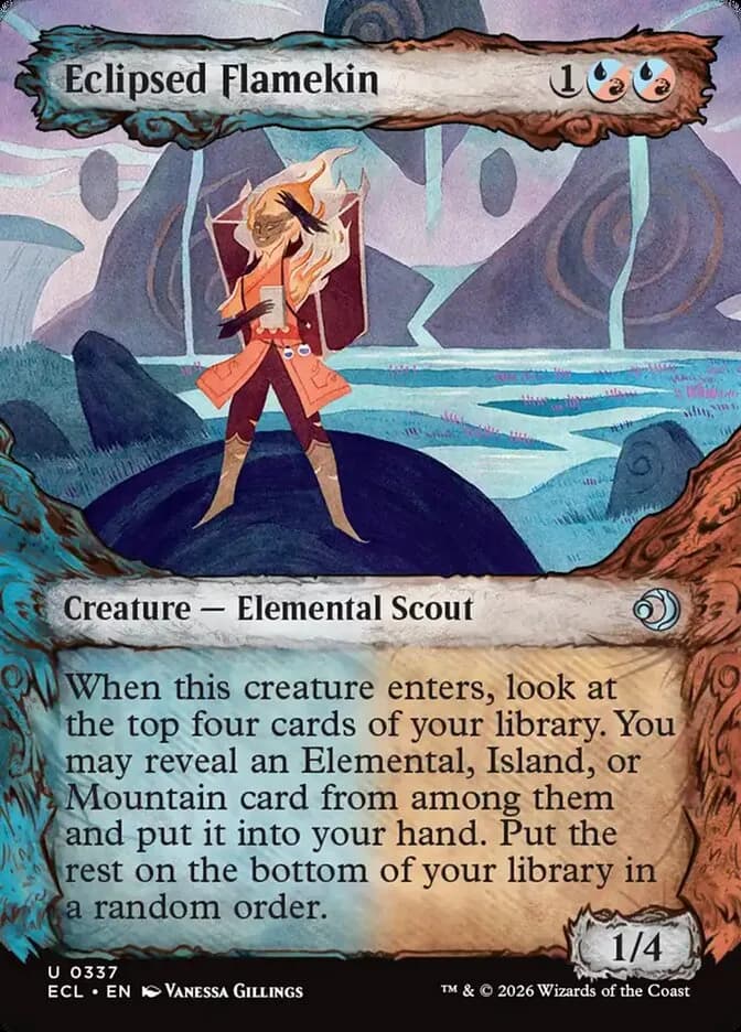 Eclipsed Flamekin - uncommon from Lorwyn Eclipsed