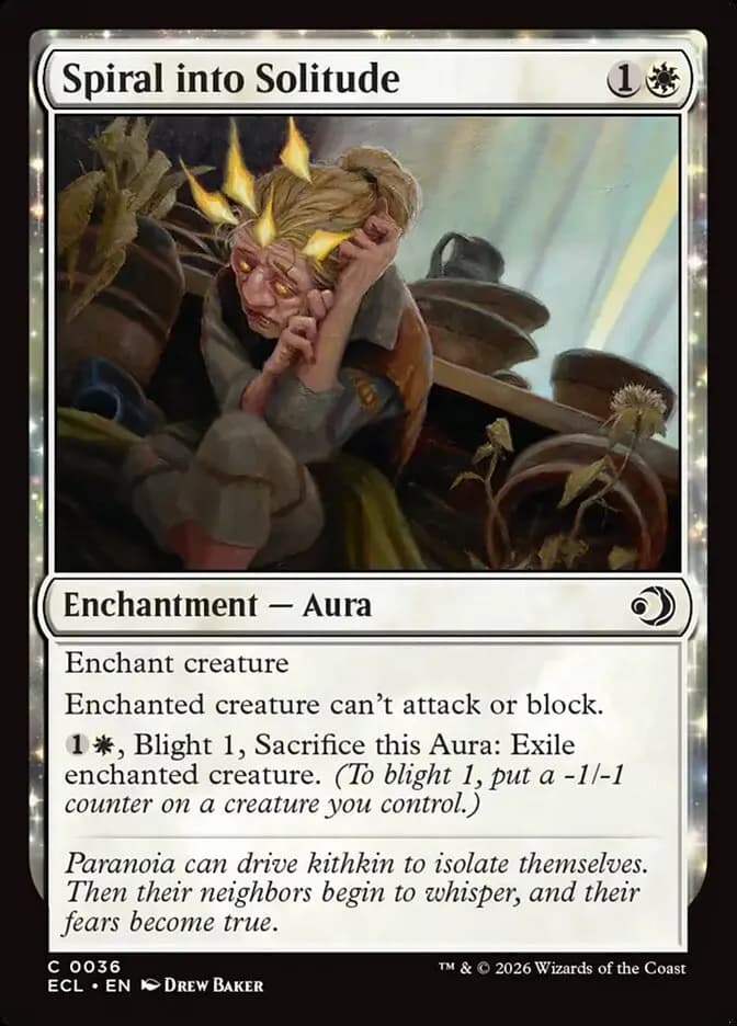 Spiral Into Solitude - common from Lorwyn Eclipsed