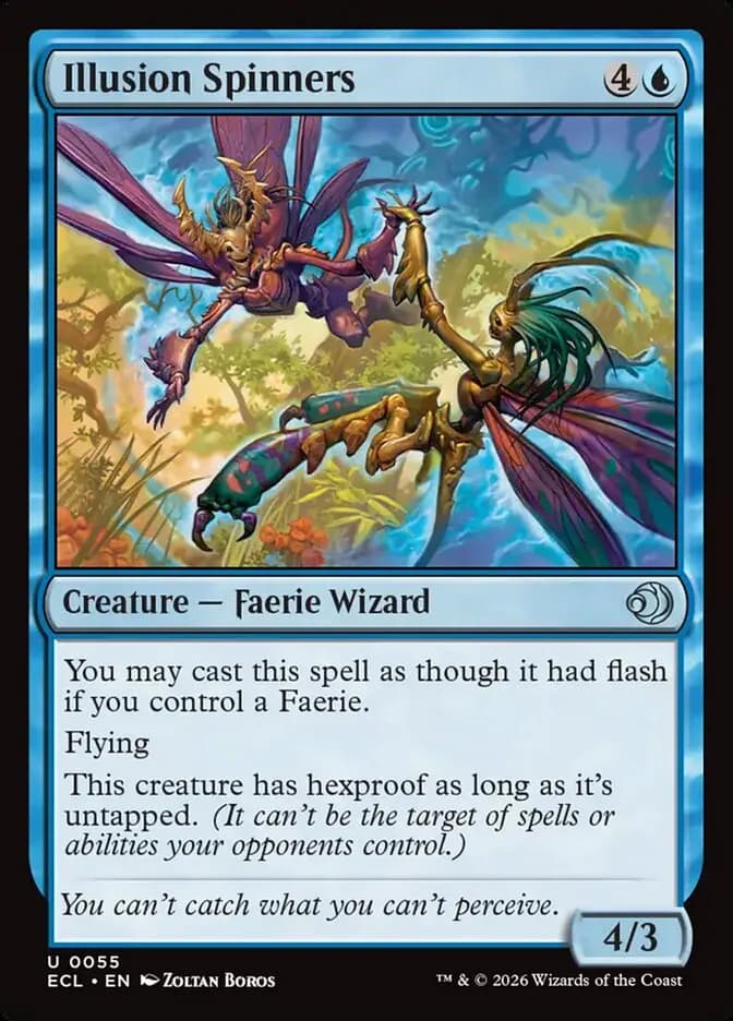 Illusion Spinners - uncommon from Lorwyn Eclipsed