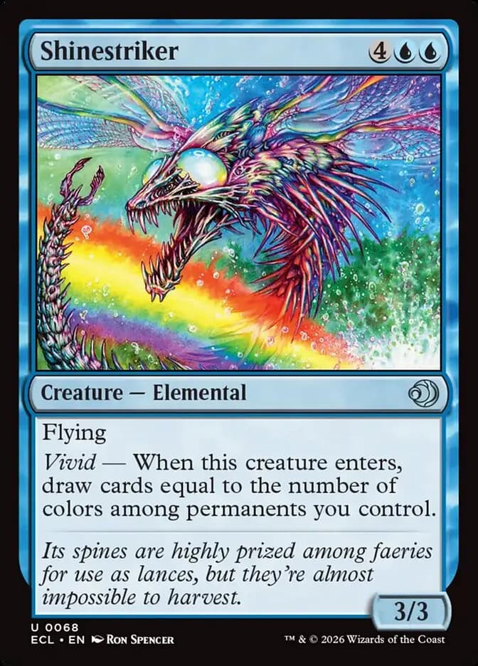 Shinestriker - uncommon from Lorwyn Eclipsed