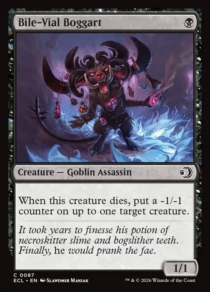 Bile Vial Boggart - common from Lorwyn Eclipsed