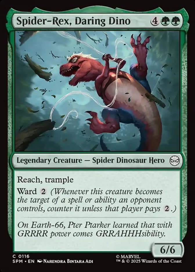 Spider Rex, Daring Dino - common
