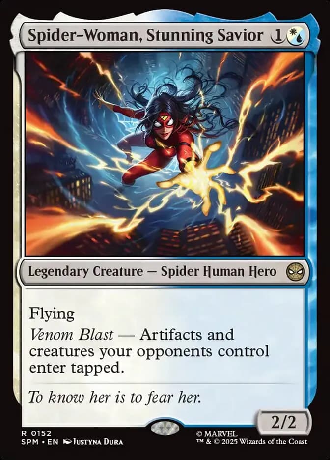 Spider Woman, Stunning Savior - rare