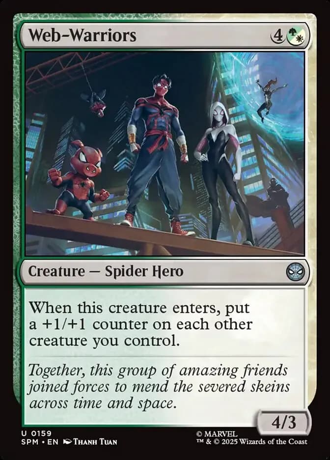 Web Warriors - uncommon from Marvel: Spider-Man