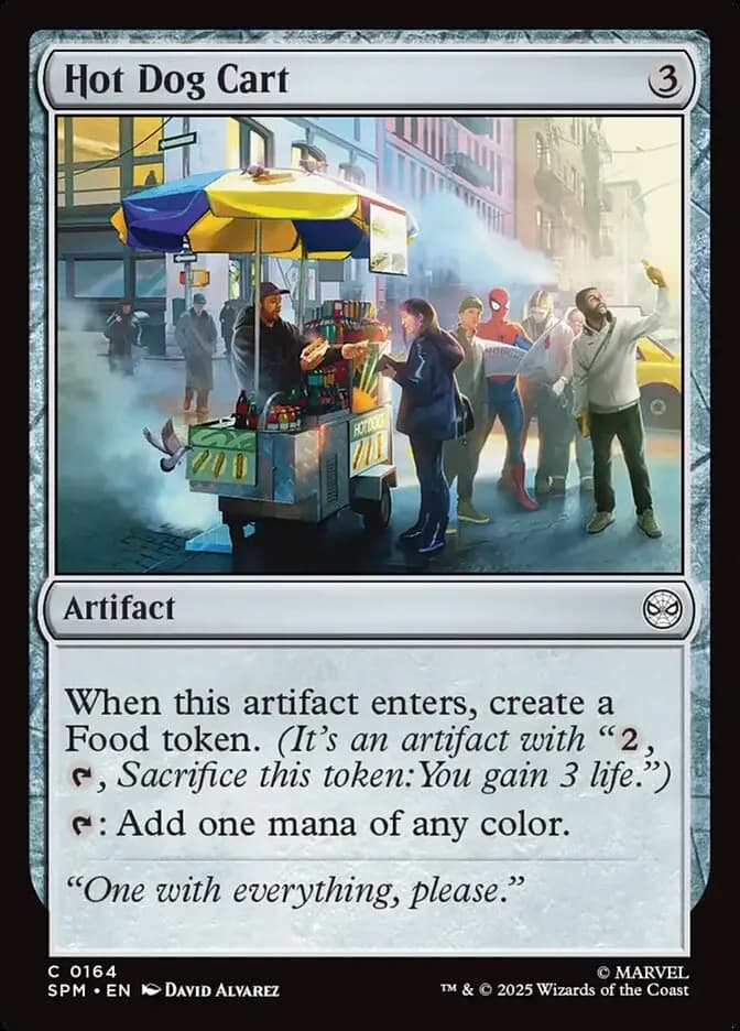 Hot Dog Cart - common from Marvel: Spider-Man