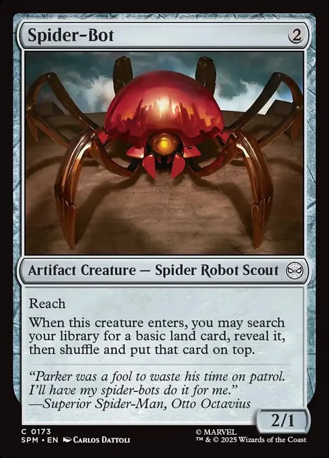 Spider Bot - common from Marvel: Spider-Man