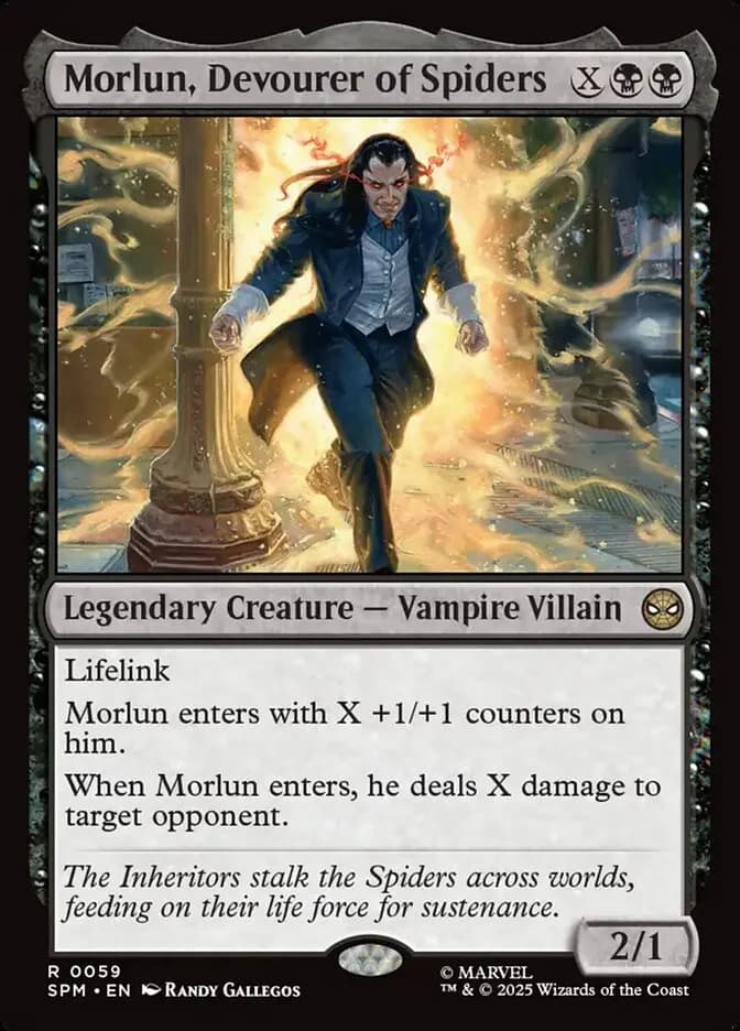 Morlun, Devourer Of Spiders - rare from Marvel: Spider-Man