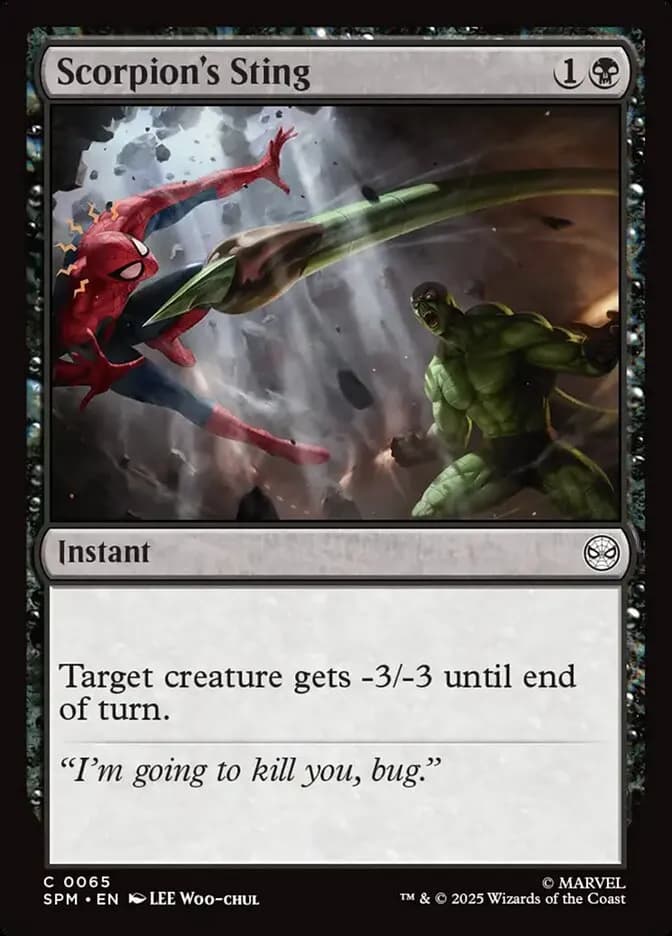 Scorpion'S Sting - common from Marvel: Spider-Man