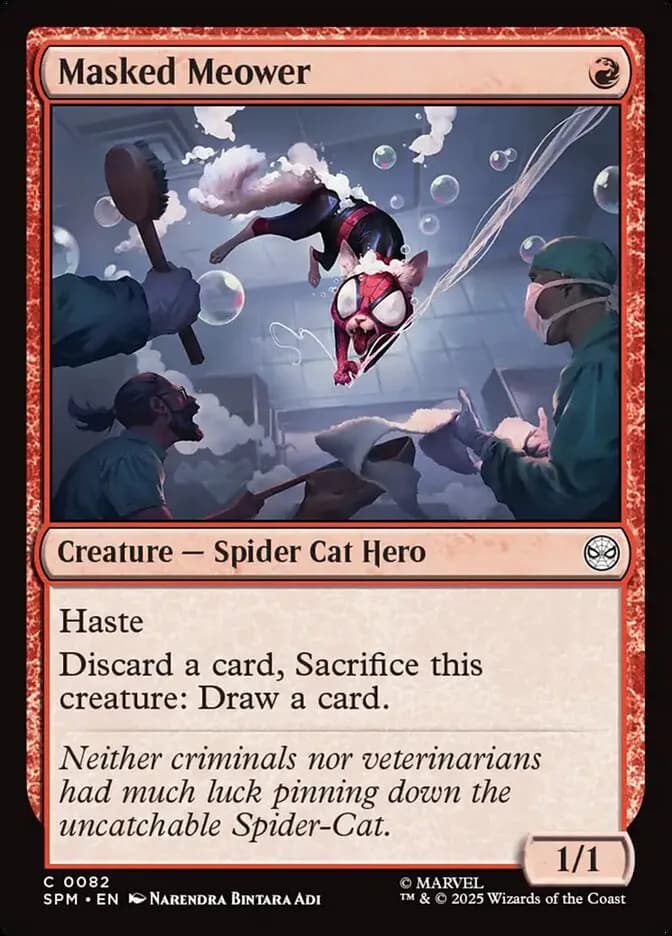 Masked Meower - common from Marvel: Spider-Man