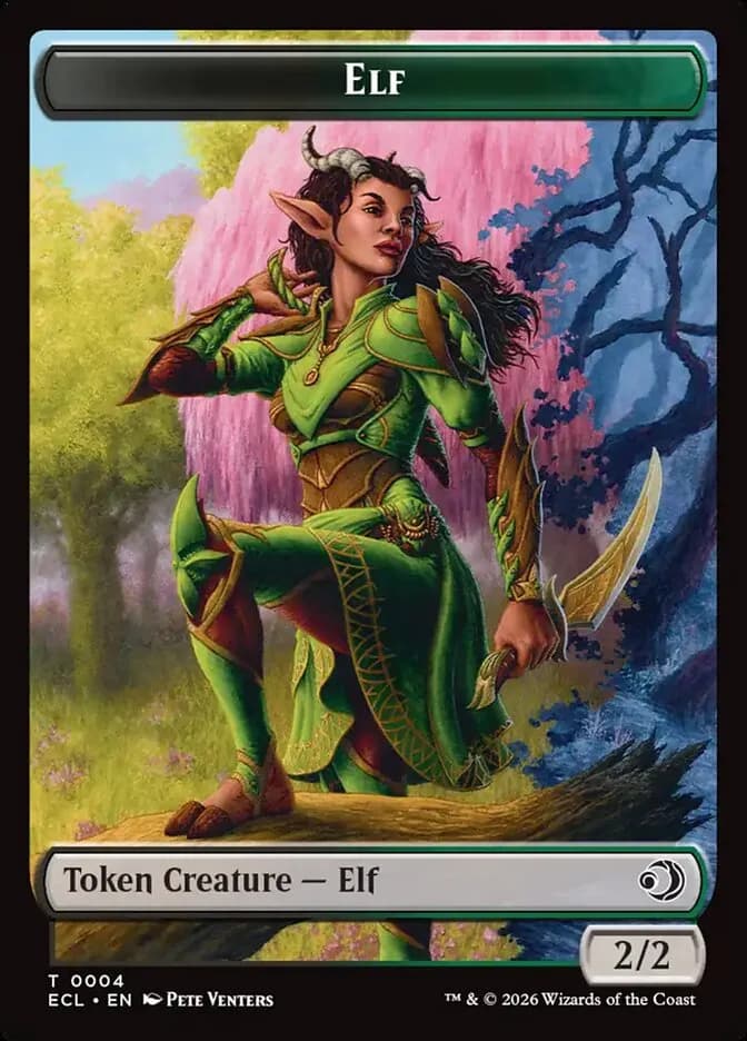 Elf - common from Lorwyn Eclipsed