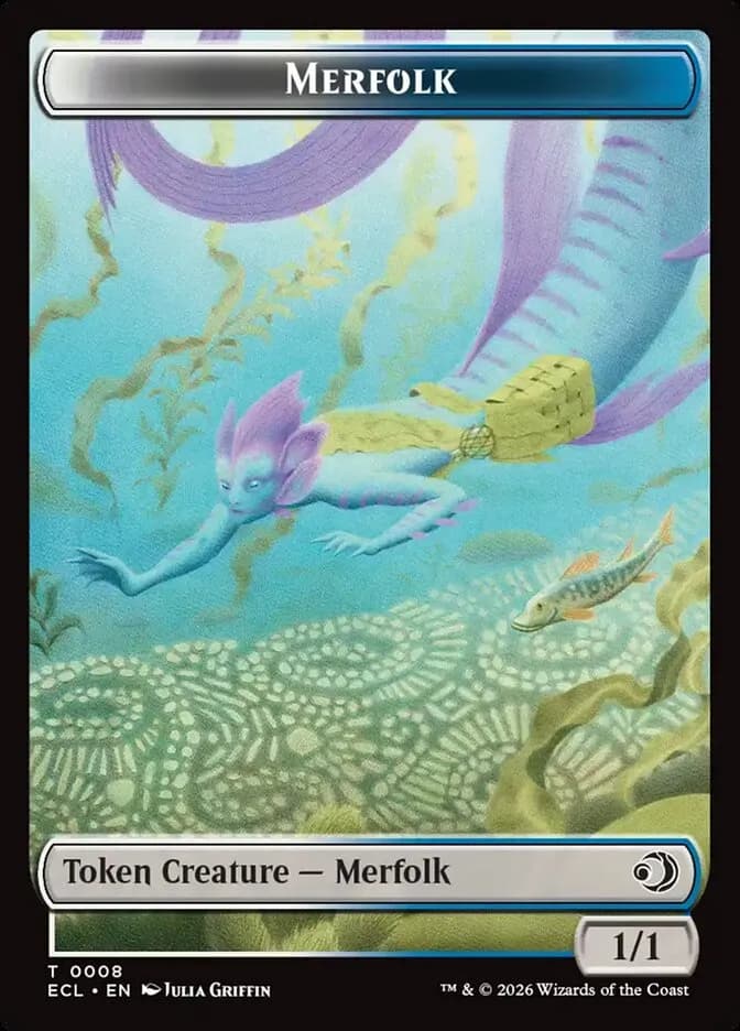 Merfolk - common from Lorwyn Eclipsed