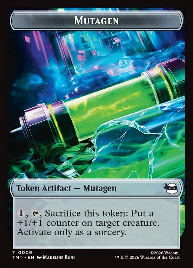 Mutagen common card from Teenage Mutant Ninja Turtles