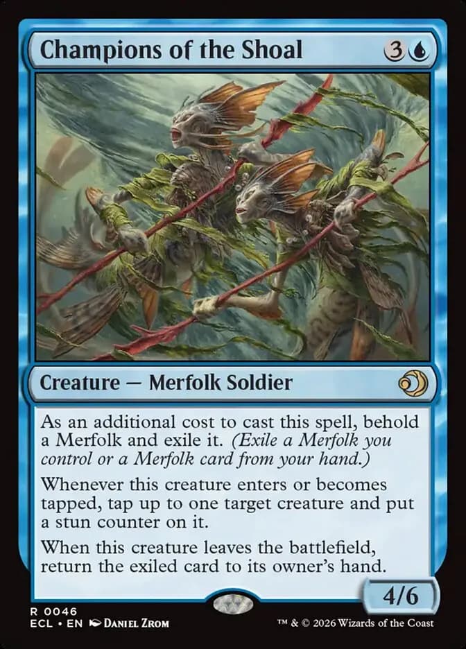 Champions Of The Shoal - rare from Lorwyn Eclipsed