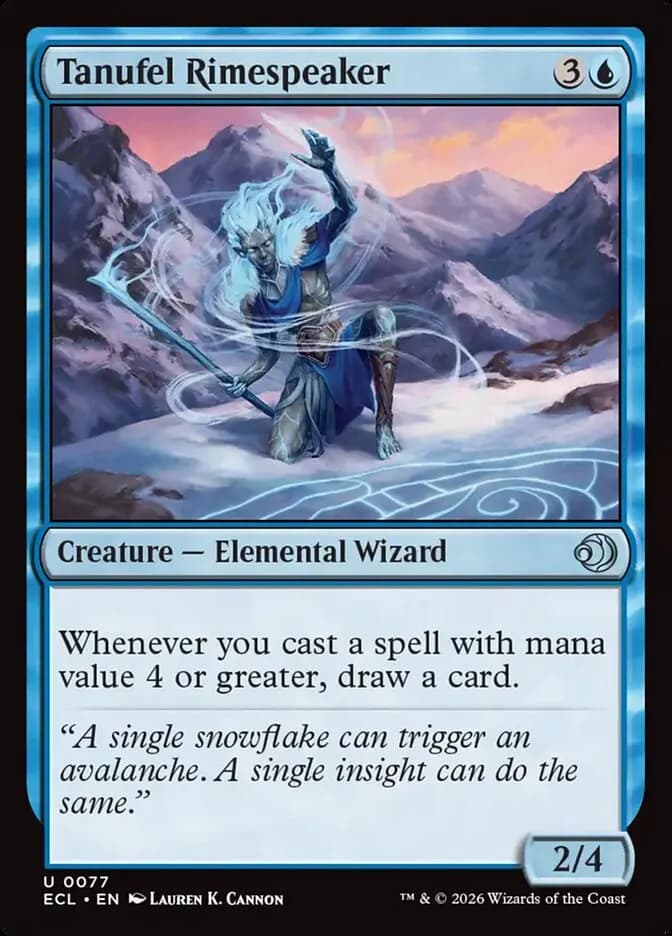 Tanufel Rimespeaker - uncommon from Lorwyn Eclipsed