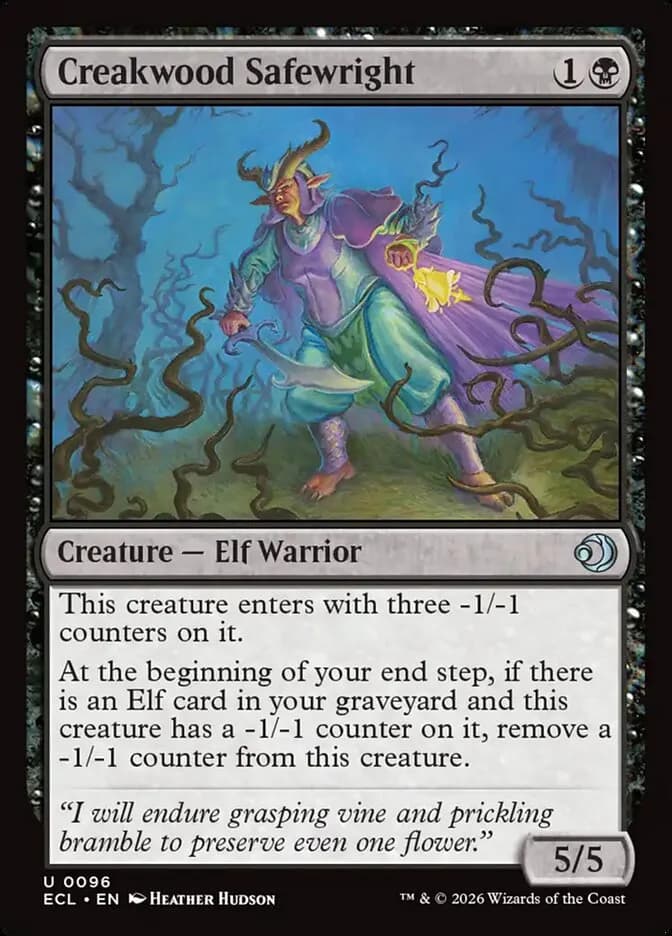 Creakwood Safewright - uncommon from Lorwyn Eclipsed