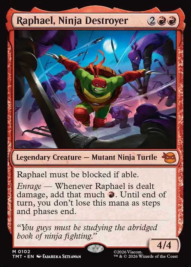 Raphael, Ninja Destroyer - mythic from Teenage Mutant Ninja Turtles