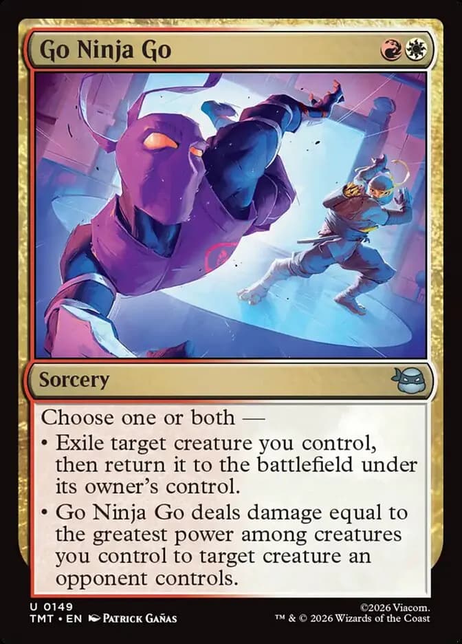 Go Ninja Go - uncommon from Teenage Mutant Ninja Turtles