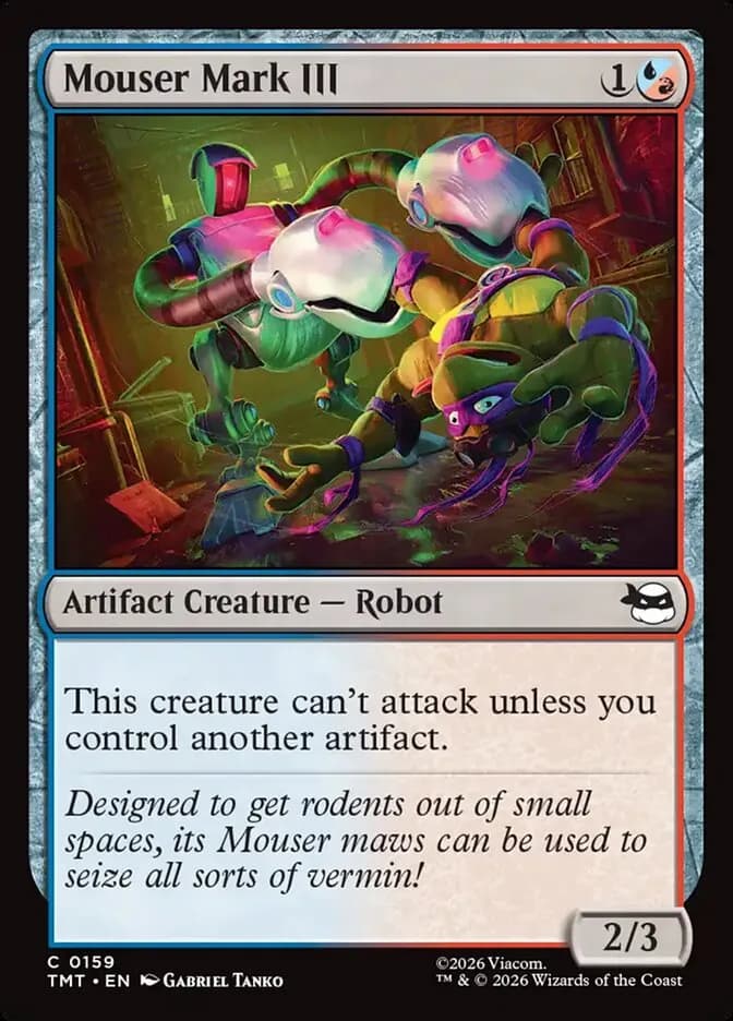 Mouser Mark III - common from Teenage Mutant Ninja Turtles