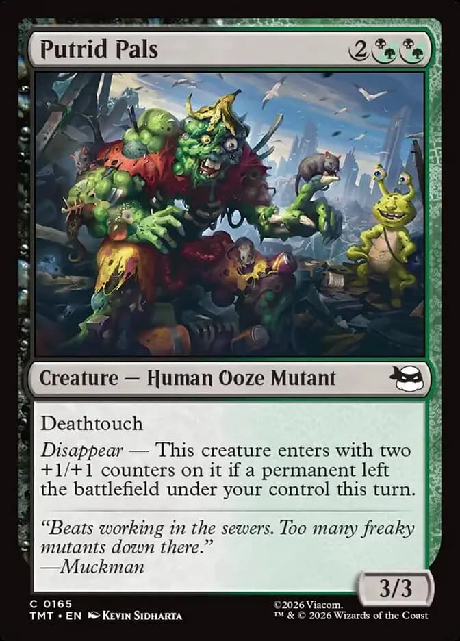 Putrid Pals - common from Teenage Mutant Ninja Turtles