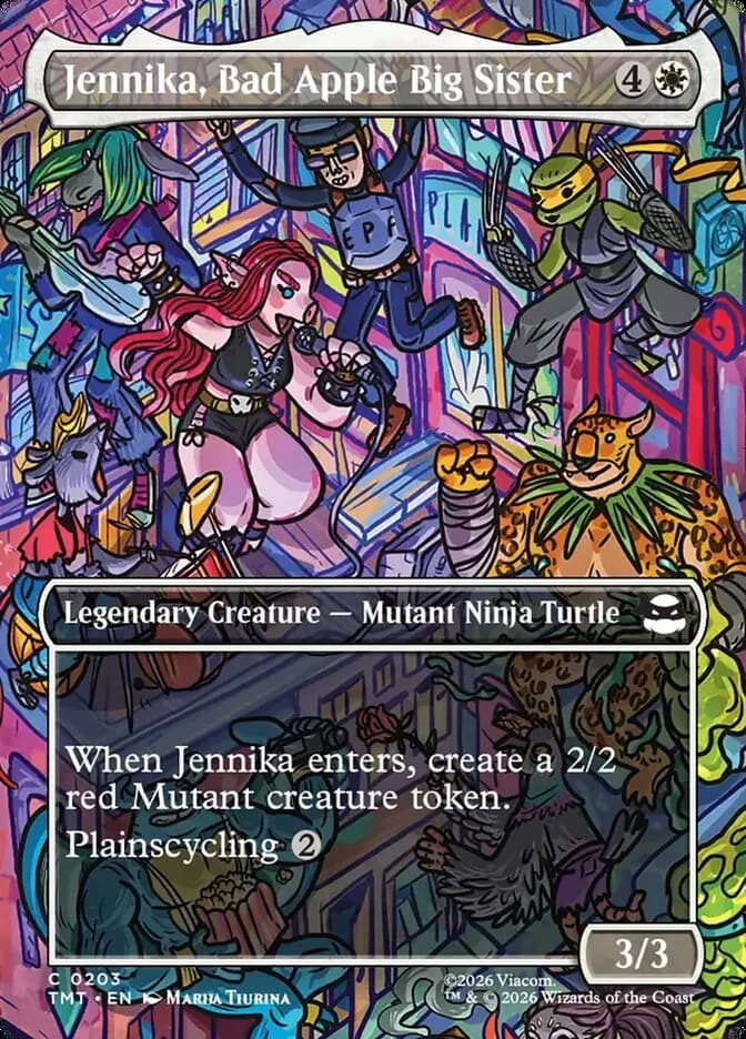 Jennika, Bad Apple Big Sister - common from Teenage Mutant Ninja Turtles