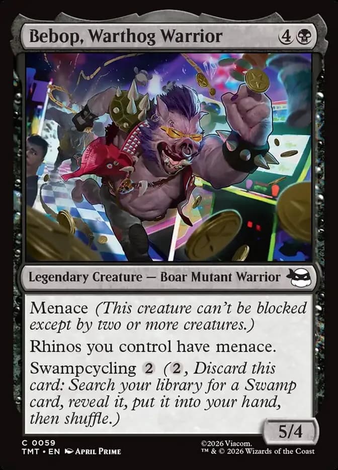 Bebop, Warthog Warrior - common from Teenage Mutant Ninja Turtles
