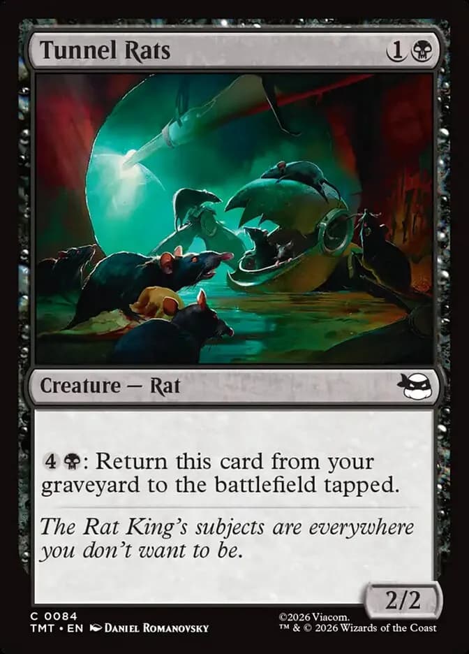 Tunnel Rats - common from Teenage Mutant Ninja Turtles